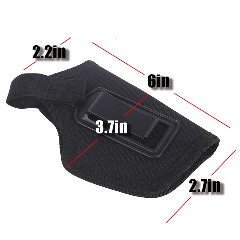 Outdoor Hunting Sports Nylon Tactical All Compact Subcompact Pistols Waist Concealed Belt Holster