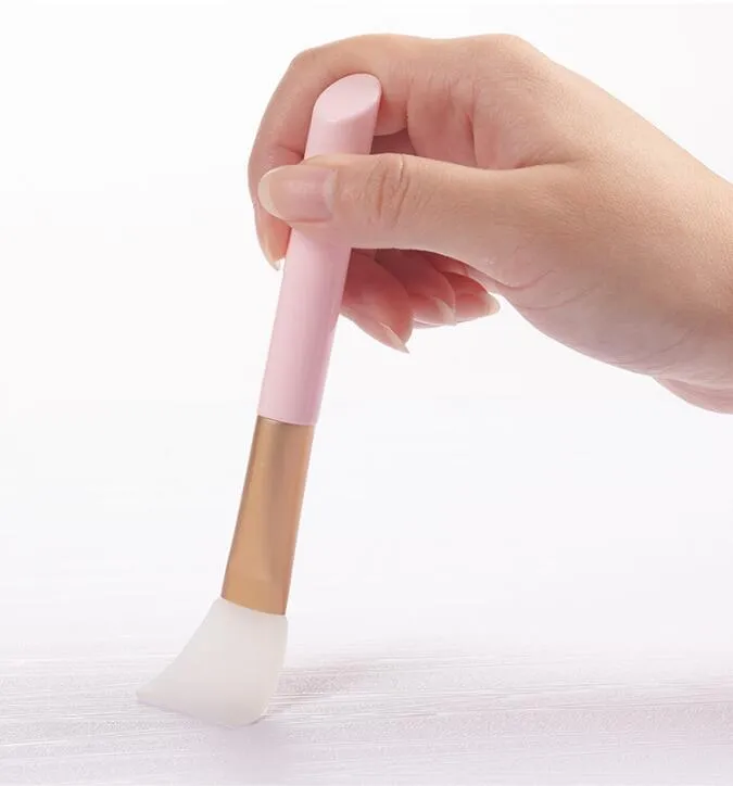 2019 Silicone mask Brush Adjuster Stick DIY Homemade Mask Tool Beauty Makeup Soft head Silicone Brush Makeup Brushes wholesale