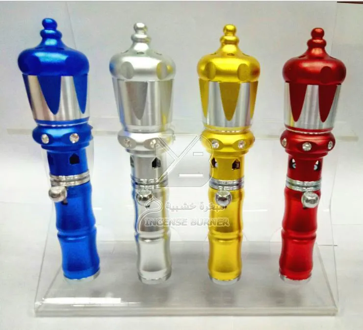 Brûleur d'encens portable pour briquet aromatique Hot Arabia, la couleur de la livraison aléatoire