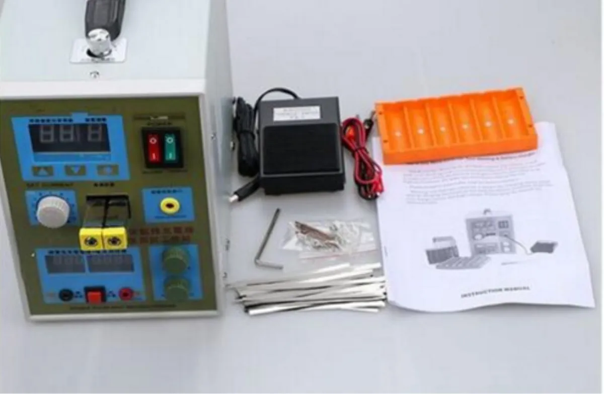 LED Pulse Battery Spot Schweißer 788H Schweißmaschine Micro-Computer 18650 Batterieladegerät 800 A 0,1 - 0,2 mm 36 V mit LED-Licht