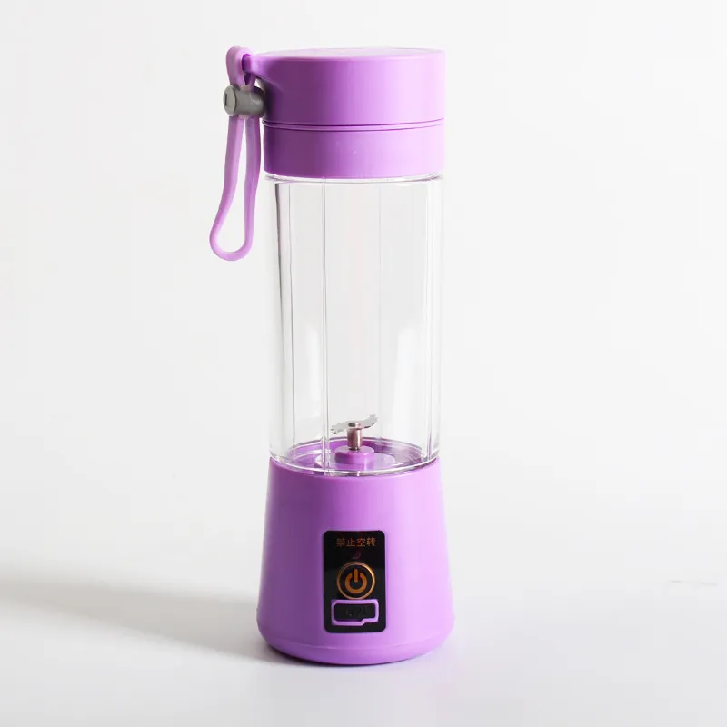 380 ml Personal Blender z Cup Travel Puchar USB Przenośny Elektryczny Sokowirówka Blender Akumulator Sokowirówka Butelka Owoce Warzywa Narzędzia kuchenne WX9-374