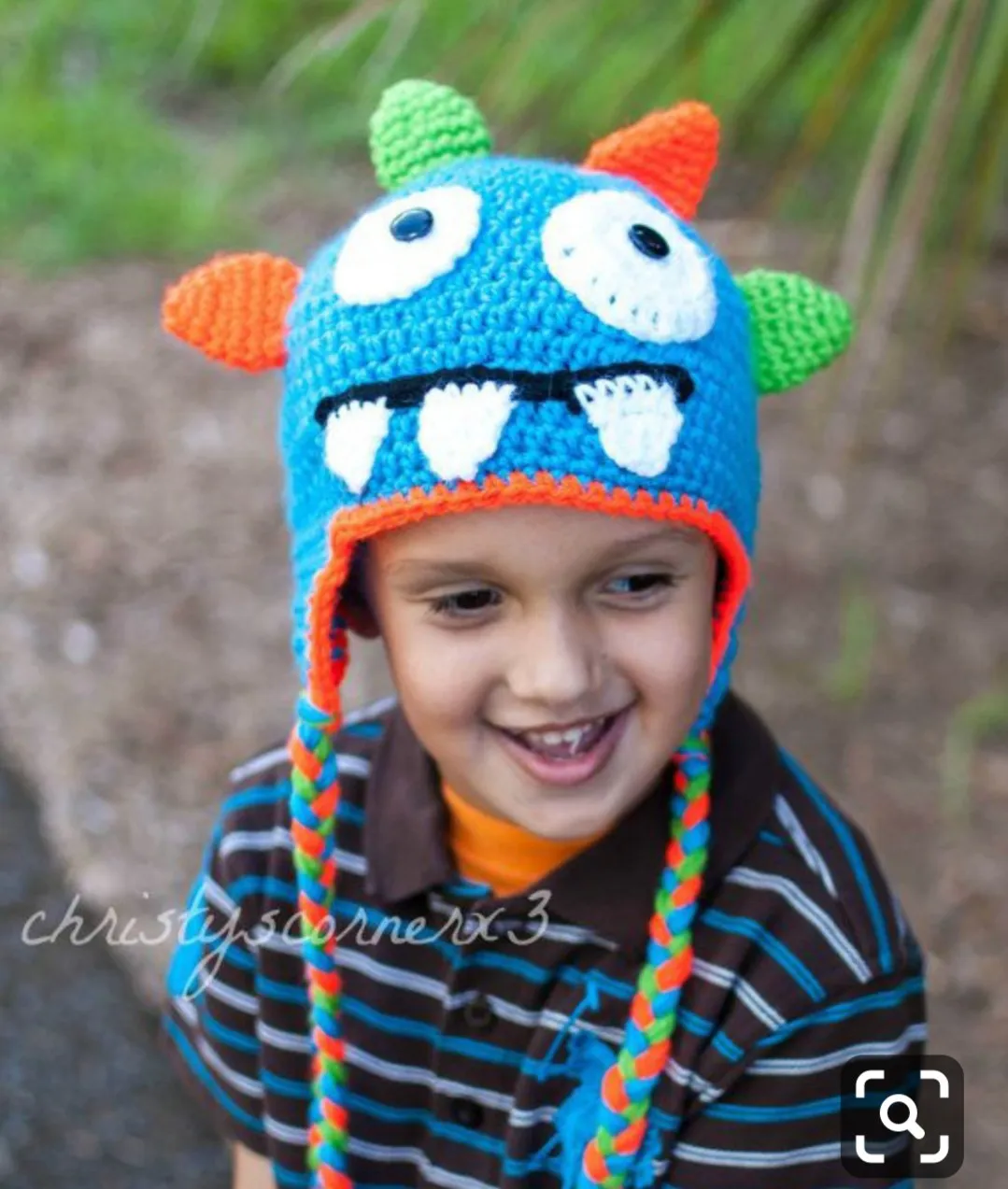 Toddler monster hat hot sale
