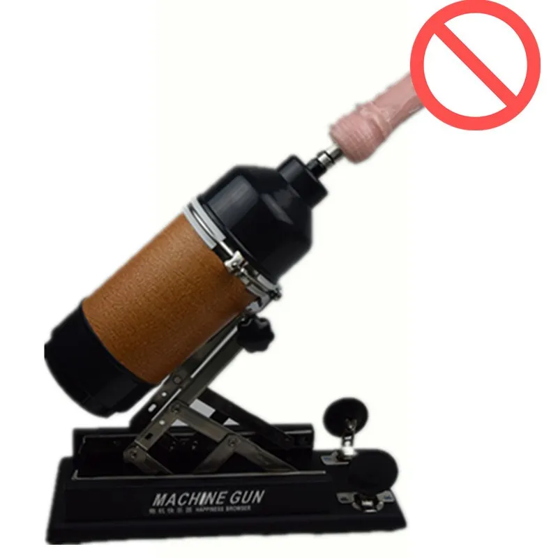 Verstelbare snelheden Mute Sex Machine Gun Toys for Women.Masturbation With Dildo