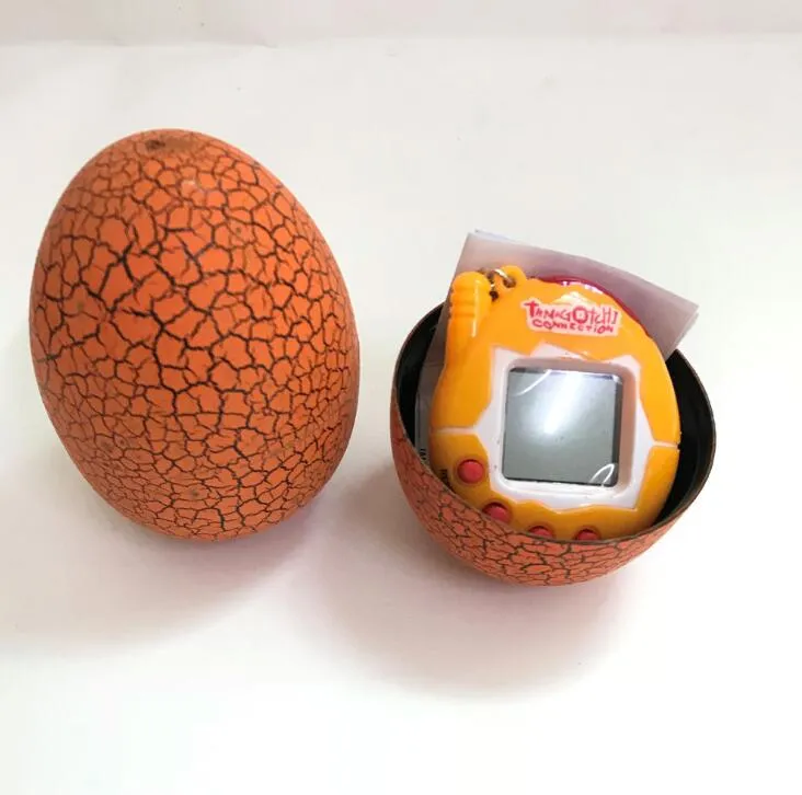 Uovo di dinosauro Tamagotchi Macchina da gioco elettronica digitale virtuale animali domestici Tamagochi Giocattolo Gioco portatile Mini divertente macchina virtuale animali domestici Giocattolo4591398