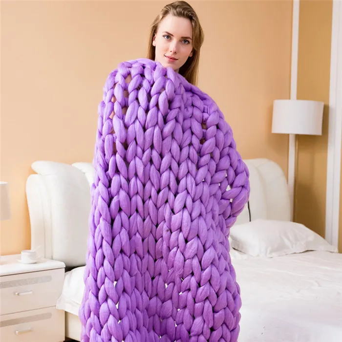 BATTILO HOME Coperta lavorata a maglia con nappe morbida e accogliente coperta decorativa afghana per divano