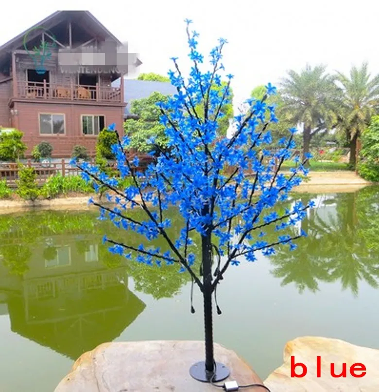 Christmas LED Cherry Blossom Tree Light LED Bulbs 15m Height 110220V for Option Rainproof Outdoor Usage5251664