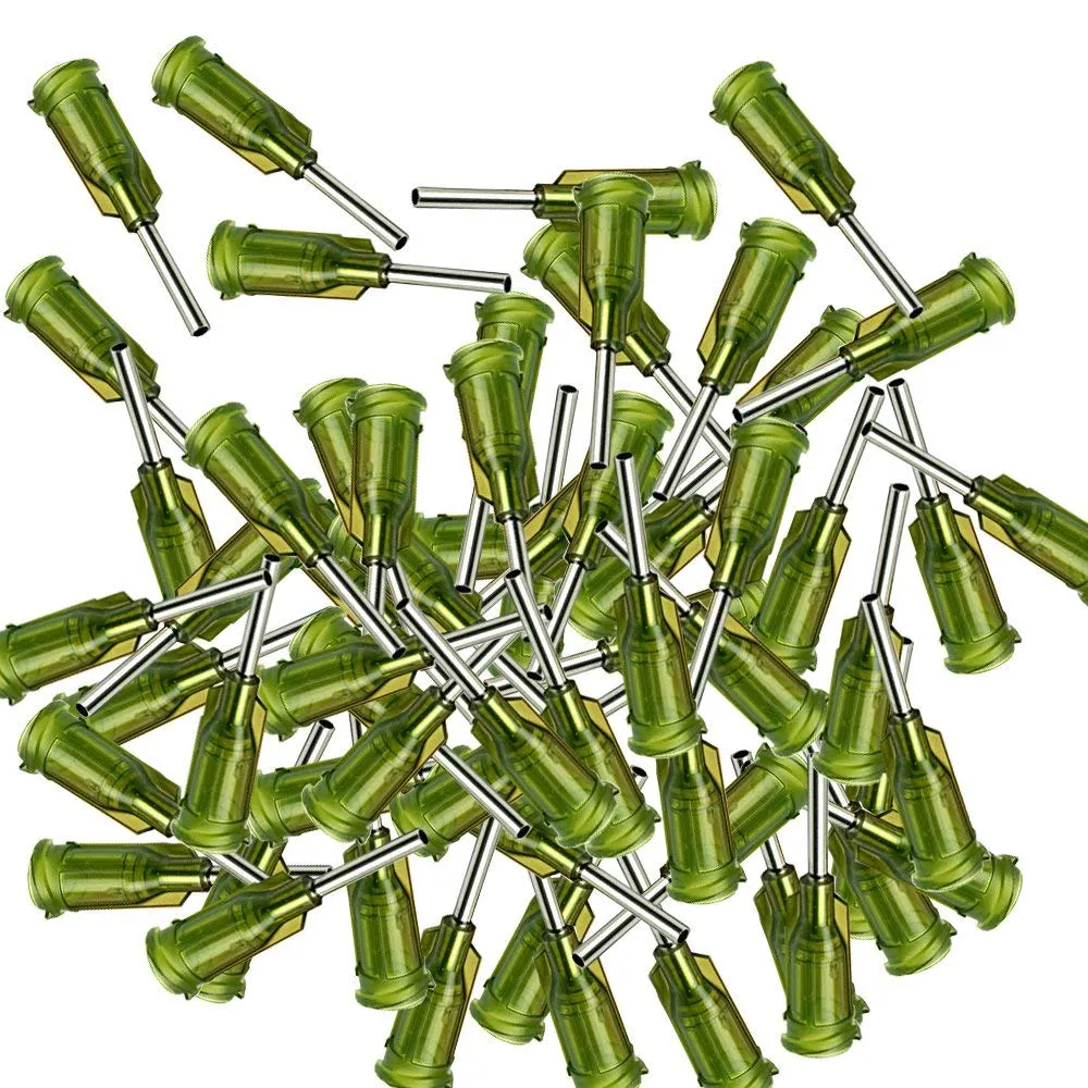 Wholesale Pack Of 100 Dispensing Syringe Needles With Luer Wheel Lock