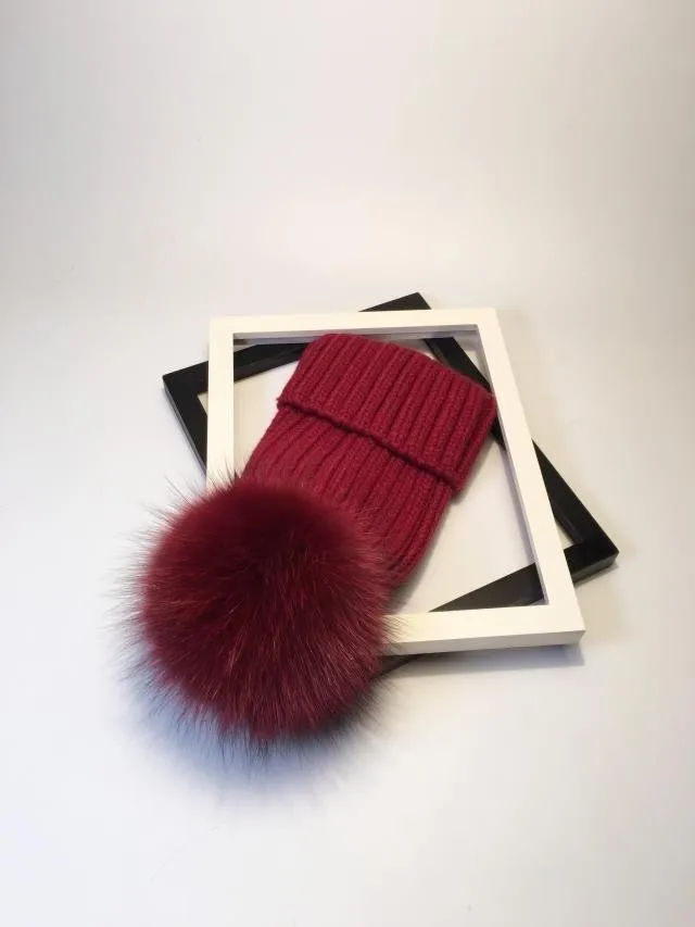 pompom hat fur hat winter hats for women knitted hat winter beanie hat women hat (18)