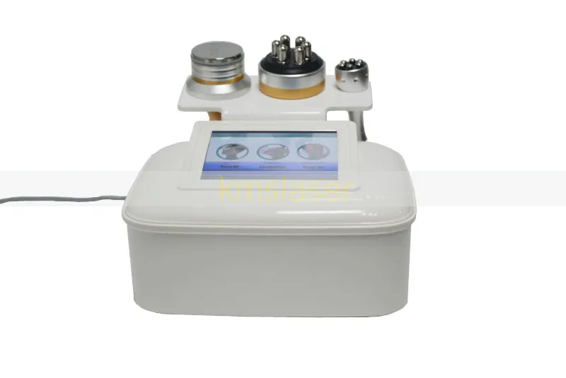 3 in 1 portable 40Khz cavitation 5MHZ sixpolar body RF face RF handle for facial skin lift body slimming home salon machine