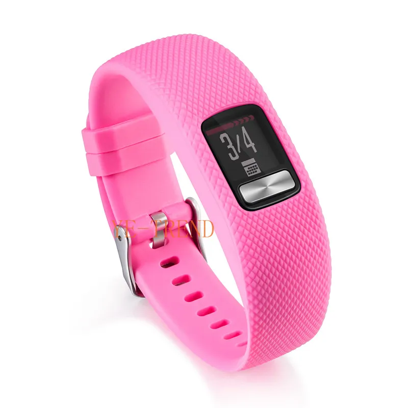 10cm 새로운 대체 스마트 손목 밴드 Garmin Vivofit 4 밴드 시계 밴드 실리콘 스트랩에 대 한 Vivofit4 팔찌