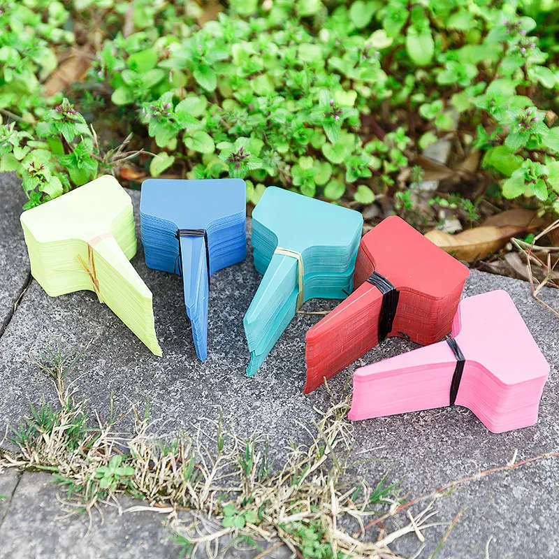 Etiquetas tipo T para plantas, etiquetas para plantas, suprimentos de jardim, 6x10cm, berçário de plástico, decoração de jardim