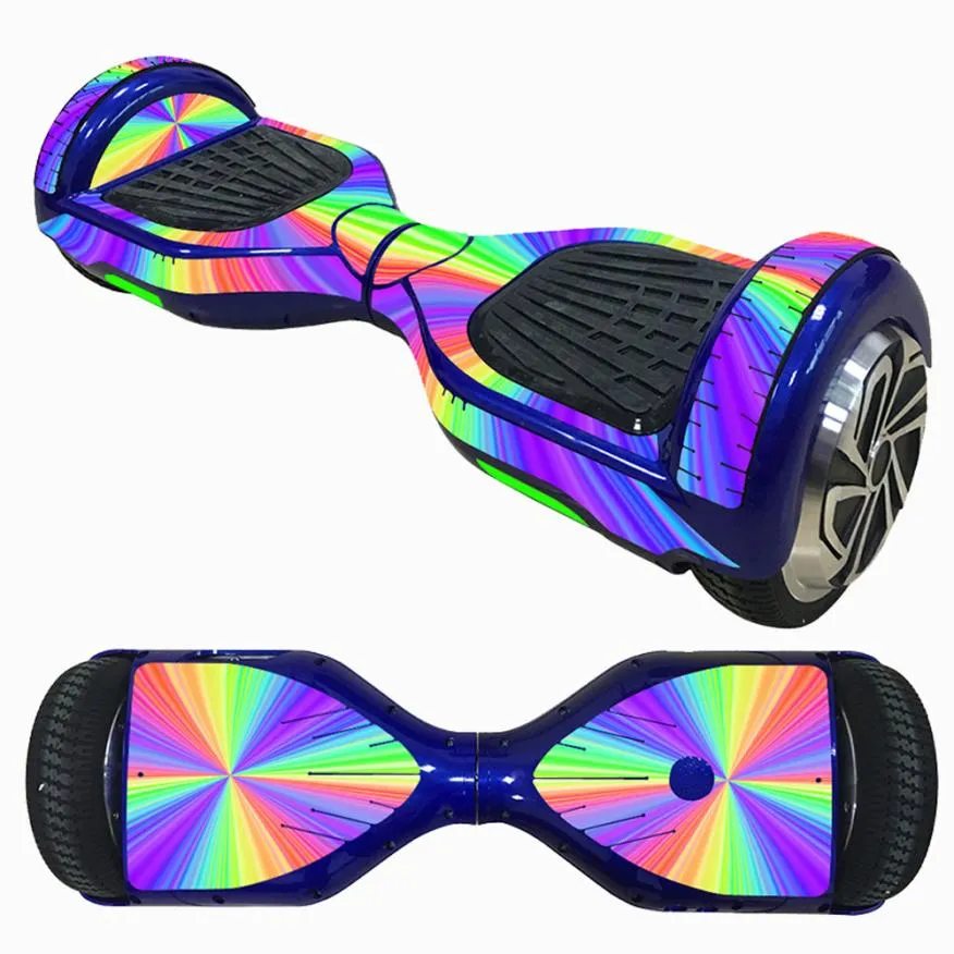 6 5 tum självbalansering Scooter Skin Hover Electric Skate Board Sticker Two-Wheel Smart Protective Cover Case Stickers1 Skateboard310i