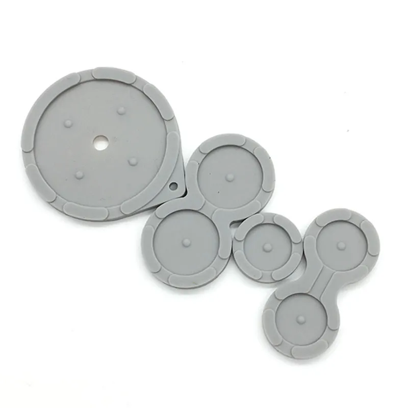 Silicone Silicone Conductive Key Pads Remplacement des boutons pour GameBoy Advance SP GBA SP Console de jeu Rubber Pad Button Contacts Haute Qualité FAST SHIP