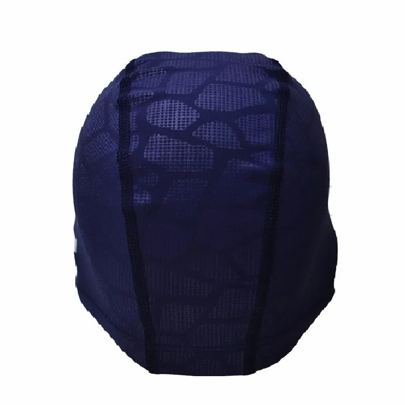 Tessuto impermeabile elastico di colore puro Proteggi le orecchie Capelli lunghi Sport Piscina Cappello Durata Cuffia da nuoto uomo Donna1083906