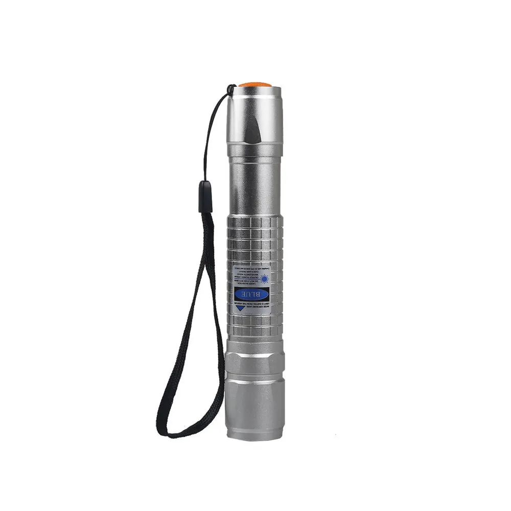Stylo pointeur Laser à faisceau bleu violet haute puissance, stylo pointeur à distance de démonstration, projecteur focalisable pour voyage et extérieur, lampe de poche 5320912
