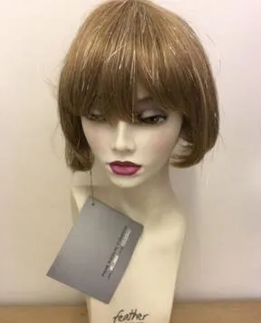 Bob Party Wig- Silver/Glitter