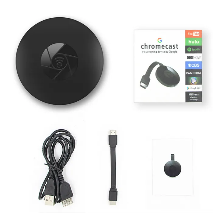 G2 беспроводной WiFi дисплей Dongle приемник 1080P HD TV Stick Airplay Miracast медиа стример адаптер медиа для Google Chromecast 2 свободный корабль