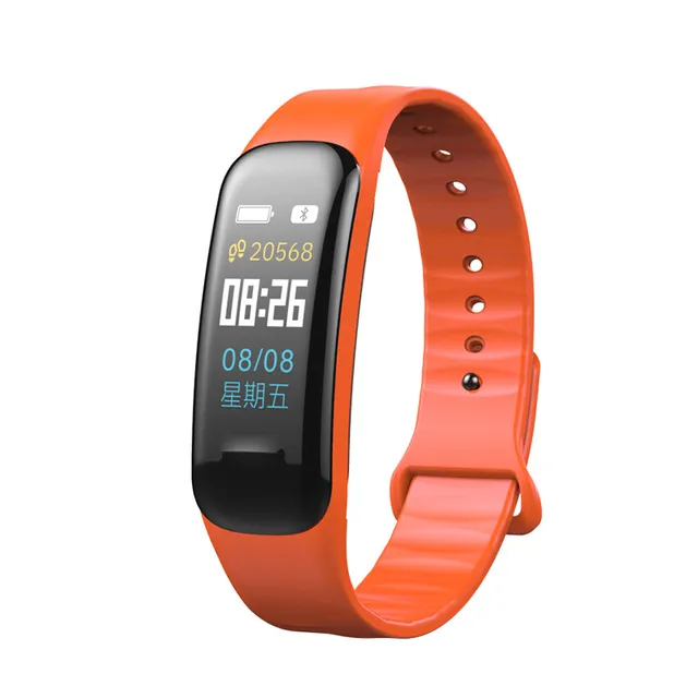 Fit Tracker Smart Bracelet With Color Screen Blood Pressure Heart Rate Monitor Fitness Tracker For Android IPhone From Newest price 15.28 DHgate.Com