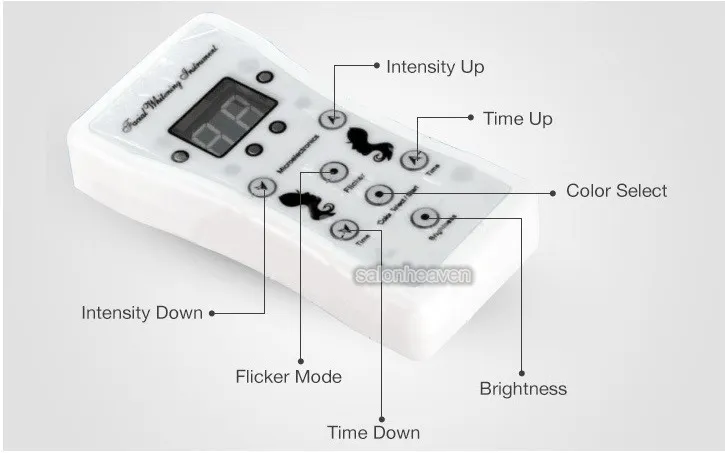 7 Cor Photon PDT levou luz e enfrentar LED Terapia Neck Máscara Anti Envelhecimento Led Photon Máscara Facial Photodynamics PDT Skin Care Com Microcurrent