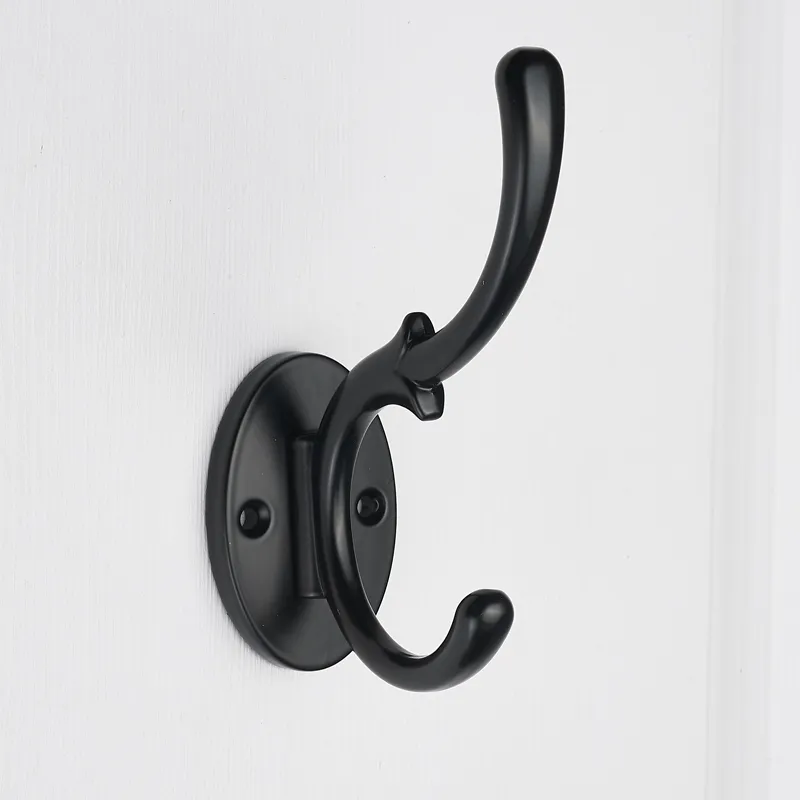 Zinc Alloy Black Coat Hook Wall Mounted Modern Black Towel Hooks With Round  Base Hat Key Hangers Modern Clothes Hangers For Bathroom Accessories From  Qimeiyao22, $4.98