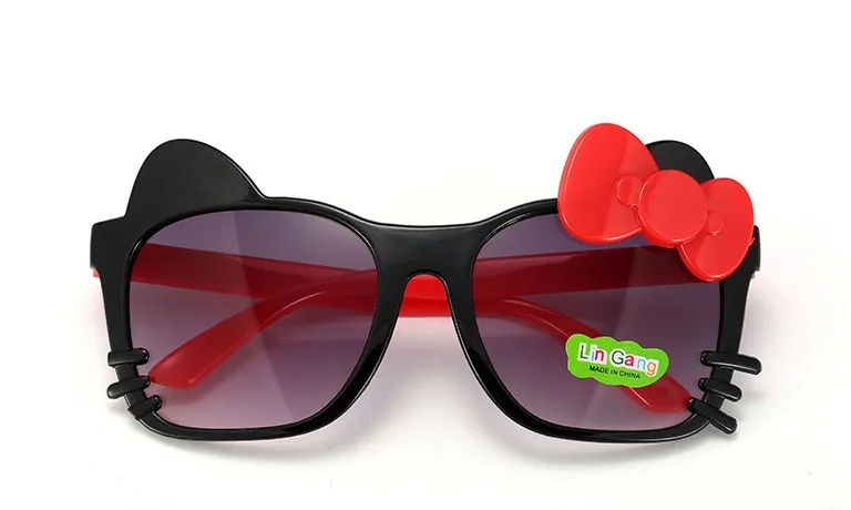 Dzieci Dziewczyny Chłopcy Okulary Kids Beach Supplies UV Okulary ochronne Baby Fashion Cute Bow kot Sunshades Okulary