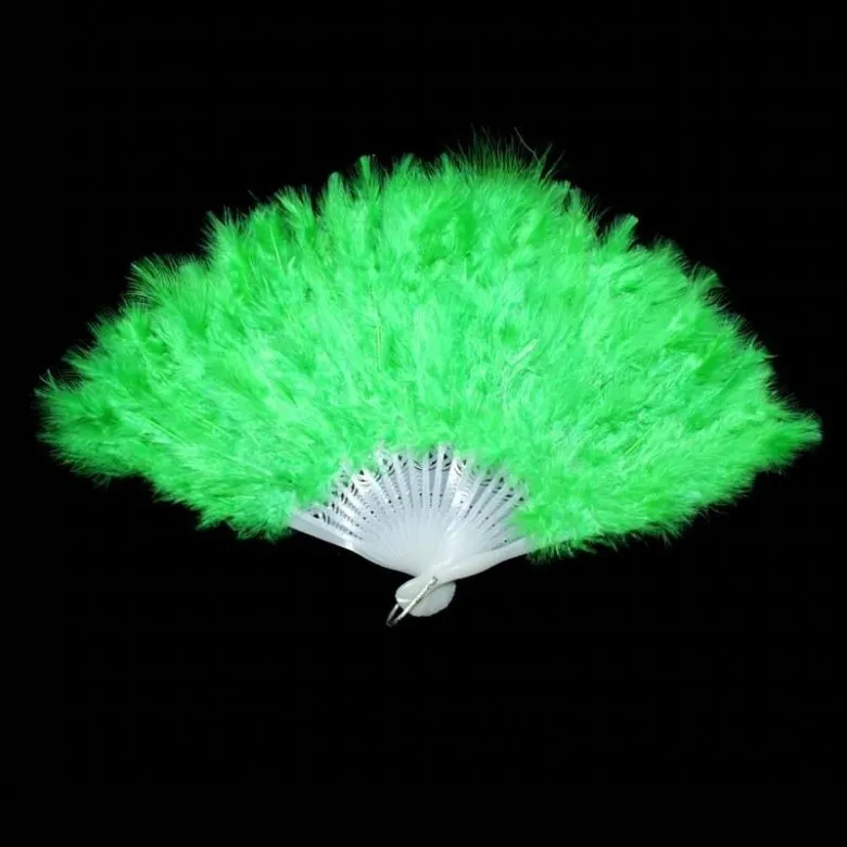 New Arrival Elegant Performances Craft Feather Fan Festival Carnival Dress Accessories Stage Costume Prop Supplies Available