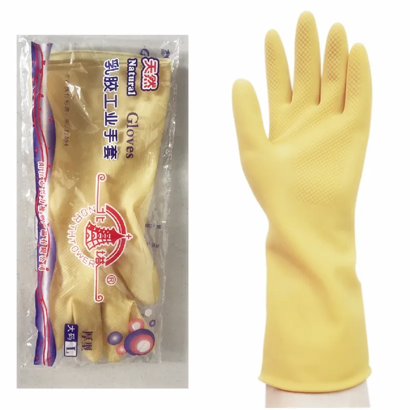 cleaning gloves thickened rubber gloves for cleaning car home office household cleaning tool protective hand glove