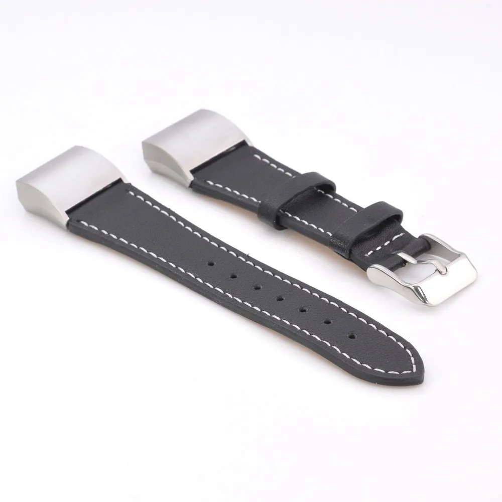 Premium Genuine Leather Fitbit Charge 2 Replacement Bands With Metal  Connectors Classic Wristband For Charge 3 Fitness Strap From Shangbrand,  $4.41