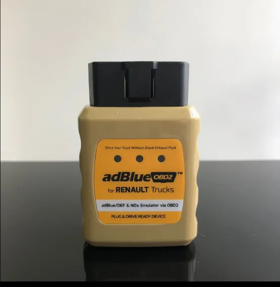 2020 RENAULT Kamyonlar için Adblueobd2 Emulator Plug Drive Adblue/DEF ve OBD2 üzerinden NOx Emulator