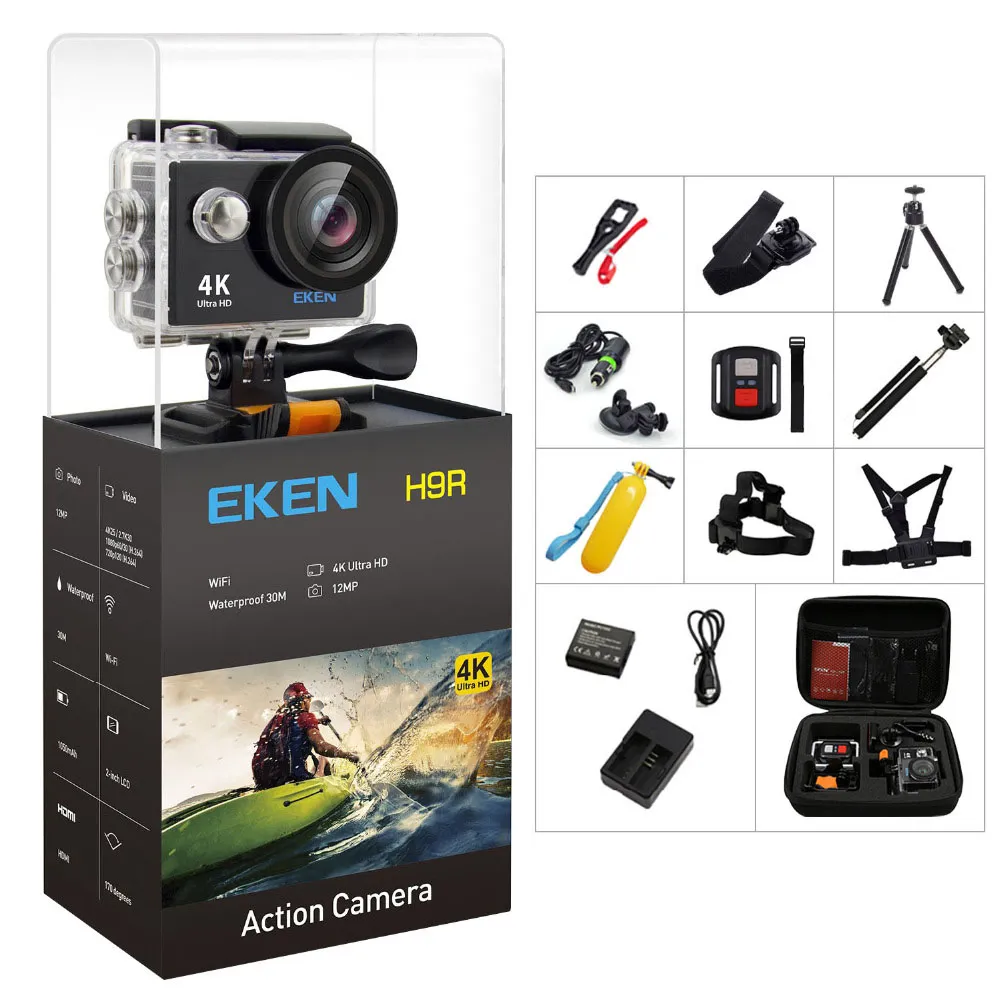 action camera wifi 1080p h9/h9r wifi