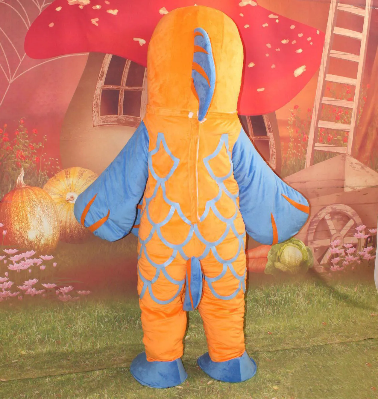 Golden Flowerhorn Fish Mascot Suit High Quality Adult Costume For A Fun And  Comfortable Look From Walmartstores666, $171.68