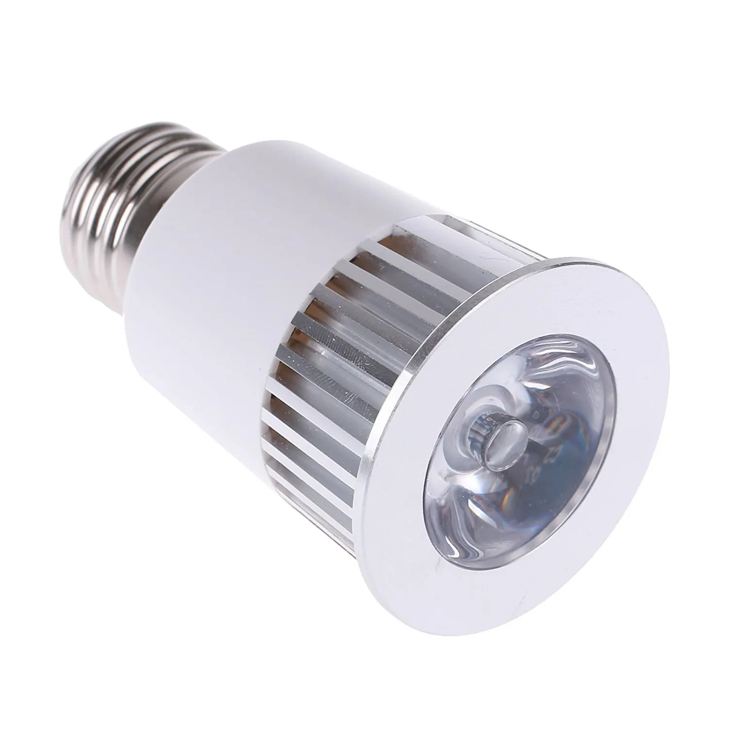 28keys와 85-265V AC 5W RGB GU10 LED 스포트 라이트 색상 변경 전구 조명 원격 컨트롤러 IR