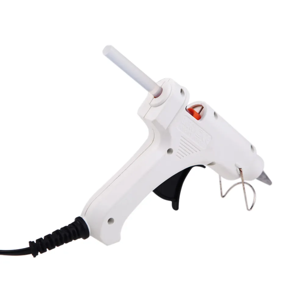 Freeshipping High Temp Heater melt Glue Gun 20W Handy with 50 Glue Sticks Graft Repair tool pistolas silicona caliente pistola pegamento