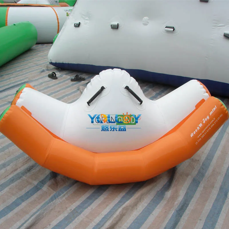 Inflatable Teeter Totter Pool Inflatable Water Toy: Mini Water