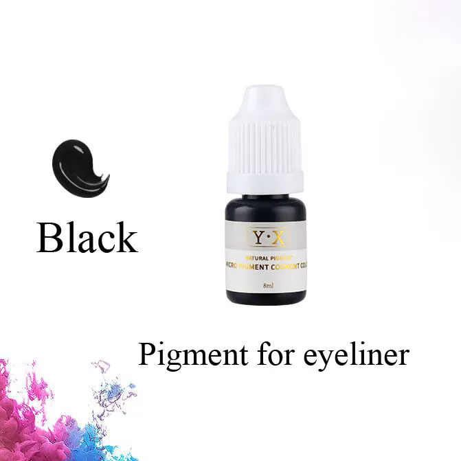 Professional Microblading Pigment 8ml For Permanent Makeup Tattoo ink 3D Cosmetic Paint Many Colors for Eyebrow lip eyeliner tattoo Supplies