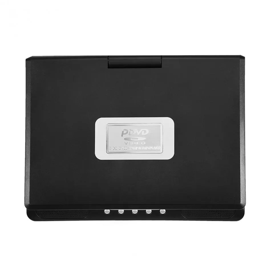 ポータブル DVD プレーヤー: 9 インチ 270 度回転可能な LCD ワイド