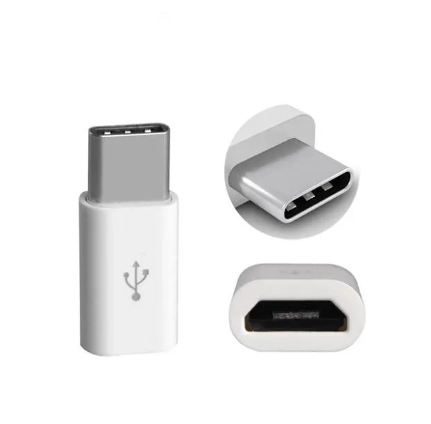 Cavo USB USB-C 3.1 Tipo C Maschio a Micro USB Adattatori femmina Convertitore di tipo C Cavi per telefoni cellulari per MacBook Nokia Nexus