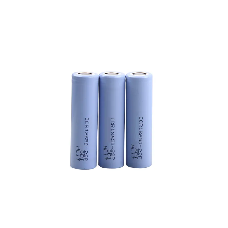 ICR18650-22P Uppladdningsbart Li Ion Batteri 18650 3.7V 2200mAh 10A Kontinuerlig Utsläpp Billiga Batterier för E-Bike