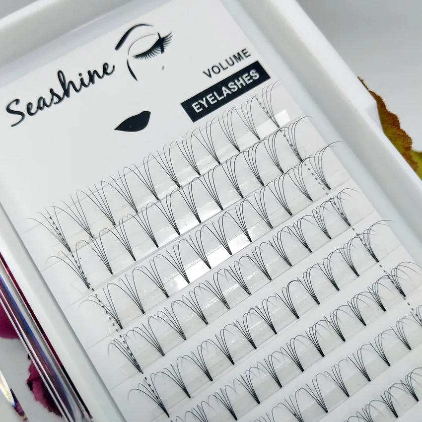 Premade Fans Volume Fans Lashes Extension 4D Short Stem Semi Permanent