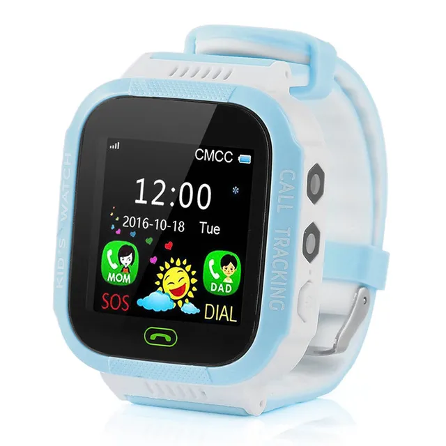 Orologio intelligente per bambini GPS Torcia anti-smarrimento Orologio da polso intelligente per bambini Localizzatore di dispositivi di localizzazione delle chiamate SOS Kid Safe vs Q528 Q90 DZ09 U8 Smart Watch