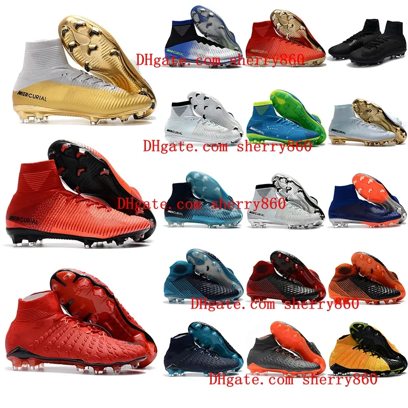 2021 축구 신발 도착 mens cleats Mercurial superfly cr7 Kids Hypervenom Phantom Boys 축구 부츠 청소년 magista obra