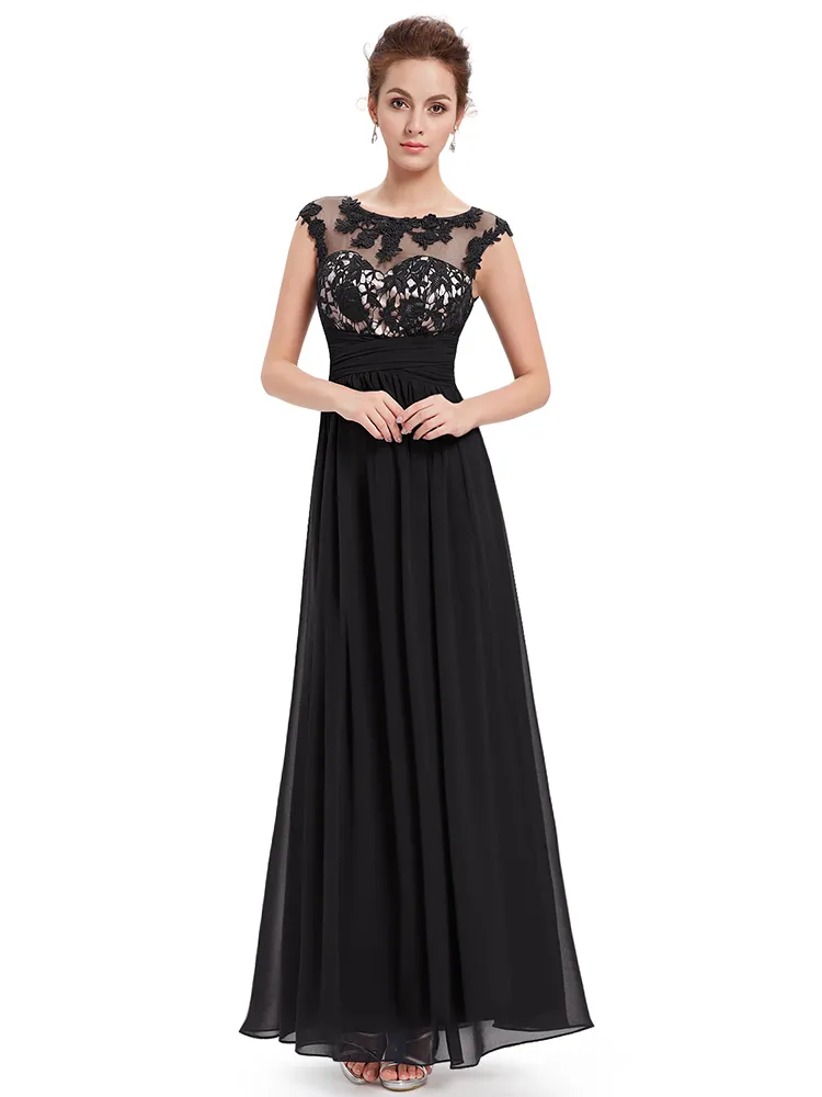 Modest Chiffon A-Line sleeve bridesmaid dress for Wedding - and Elegant Formal Gown for Maid of Honor and Wedding Guests (HY4256)