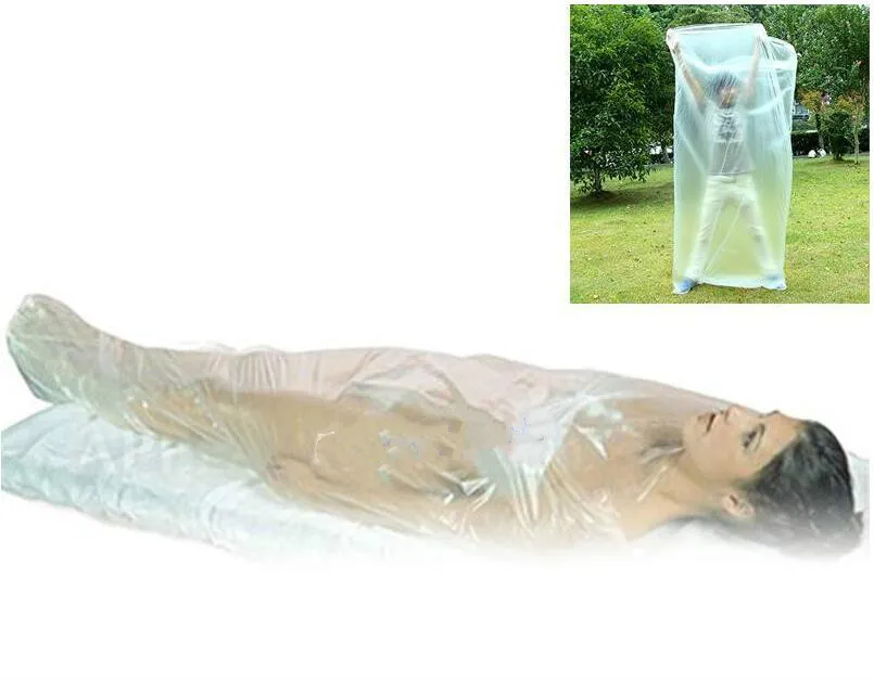 Foglio di plastica per avvolgere il corpo della macchina dimagrante 120 220 cm per la coperta della sauna per tenere la pelle lontana direttamente con