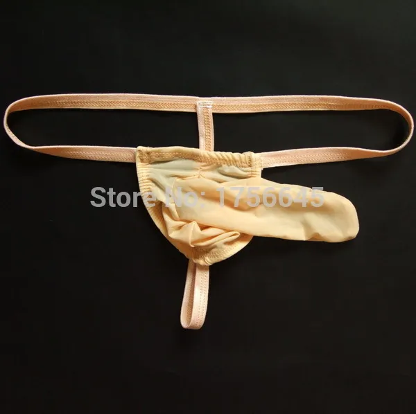 Męskie męskie jedwabne przezroczyste seksowne stringi torebki gstrings penis sheaths krótki majtki gejowskie bieliznę jockstrpas erotyczne bieliznę 4714825