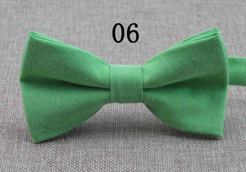 Solid Vuxen Bowtie Kopia Cowboy Bow Tie15 Färger Justera spänne Män Kvinnor Bowknot Necktie Yrkesband för julklapp