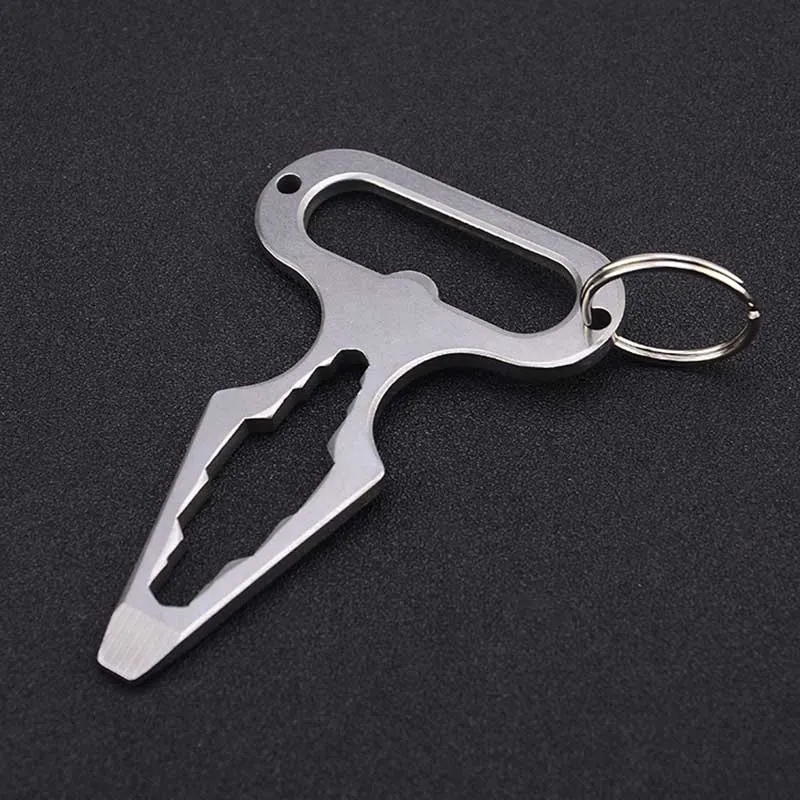 في الهواء الطلق EDC Self Defense Spike Multifunction Tool Tool Wonch Potctled Screwdriver Mutli-Tools