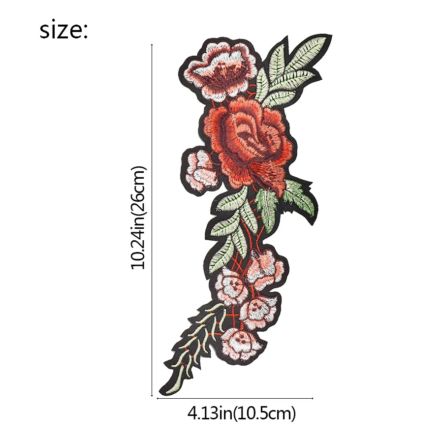 Flower Patches Set Iron On Applique Stickers For Clothing, Bags, And DIY  Dress Embroidered Sweater Sew On Or Embroidered Sticker From Imeav, $15.05