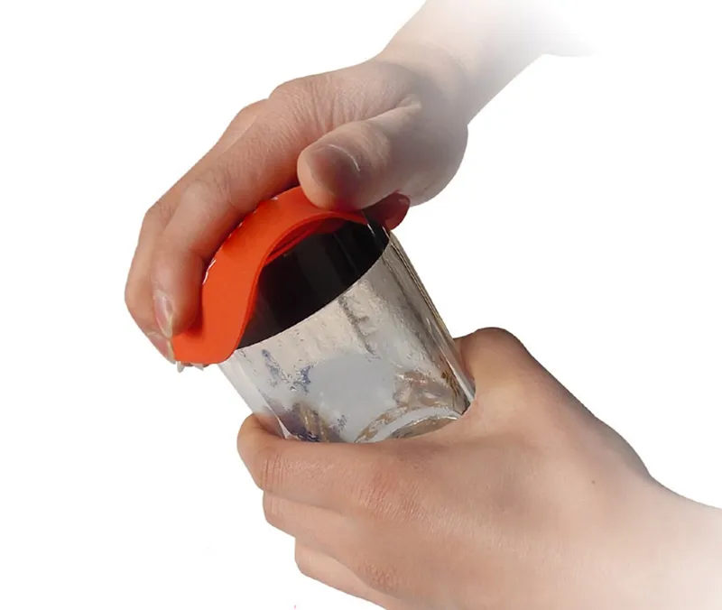 Ouvreur de bocal en silicone Easy Grip Jar Ouvre-bouteille Décapsuleur en caoutchouc anti-dérapant