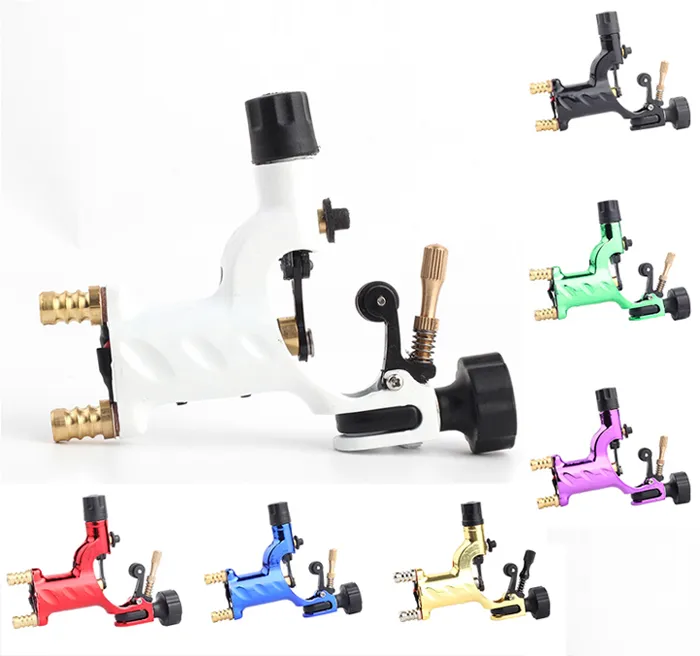 Professionelle Dragonfly Tattoo Gun Rotary Motor Machine mit Einweggriff 7 Farben