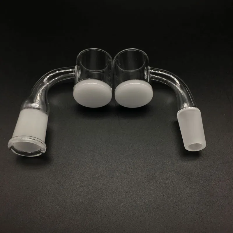 2018 Latest 4mm Thick Opaque Bottom Gavel Quartz Banger 10mm 14mm 18mm